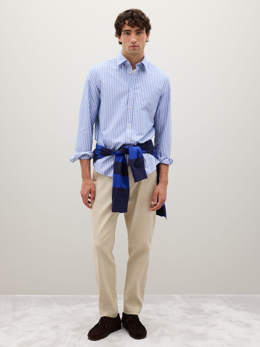 Multicolour Regular Fit Pure Cotton Shirt_2