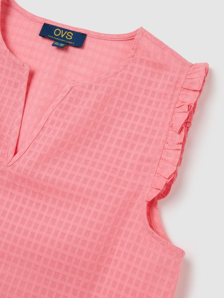 Women's Pink Pure Cotton Regular Fit Top_1