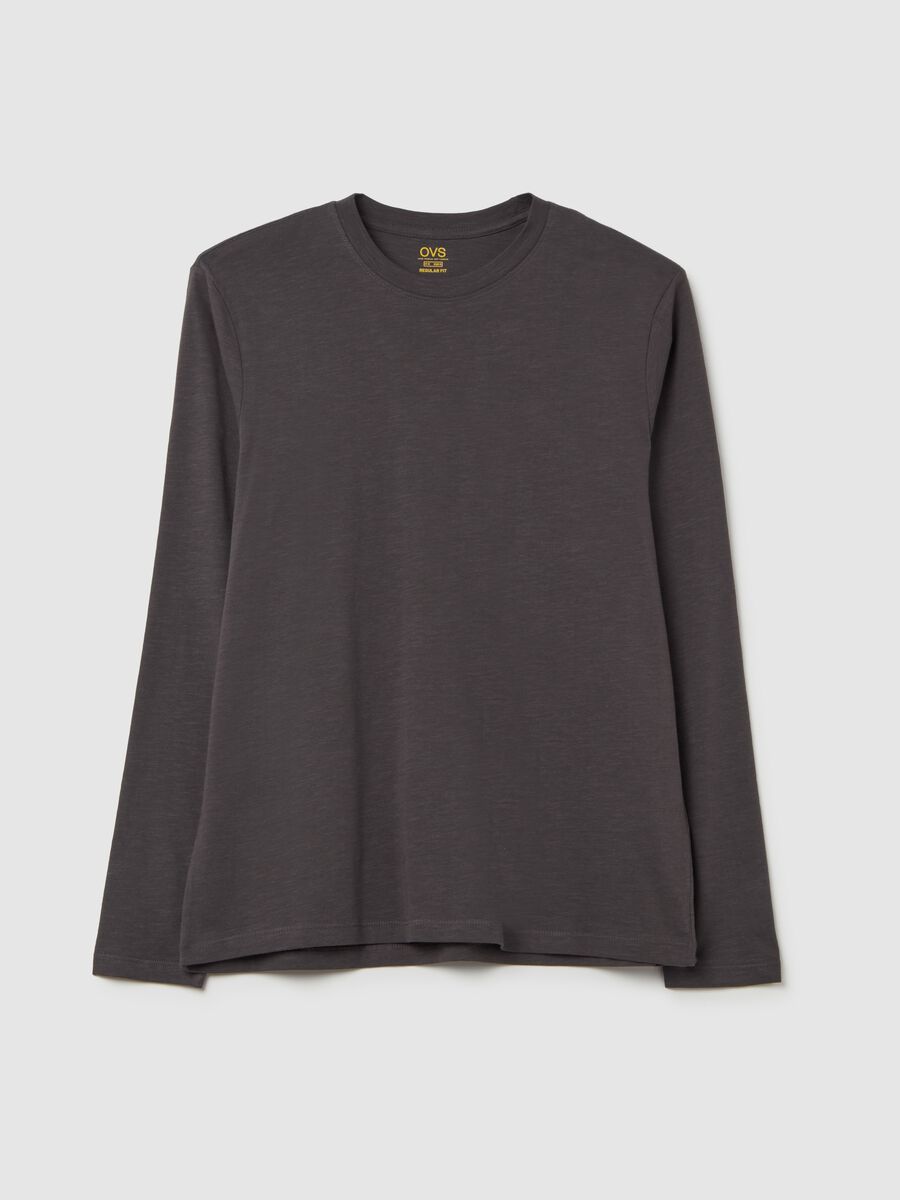Long-sleeved T-shirt in cotton_4