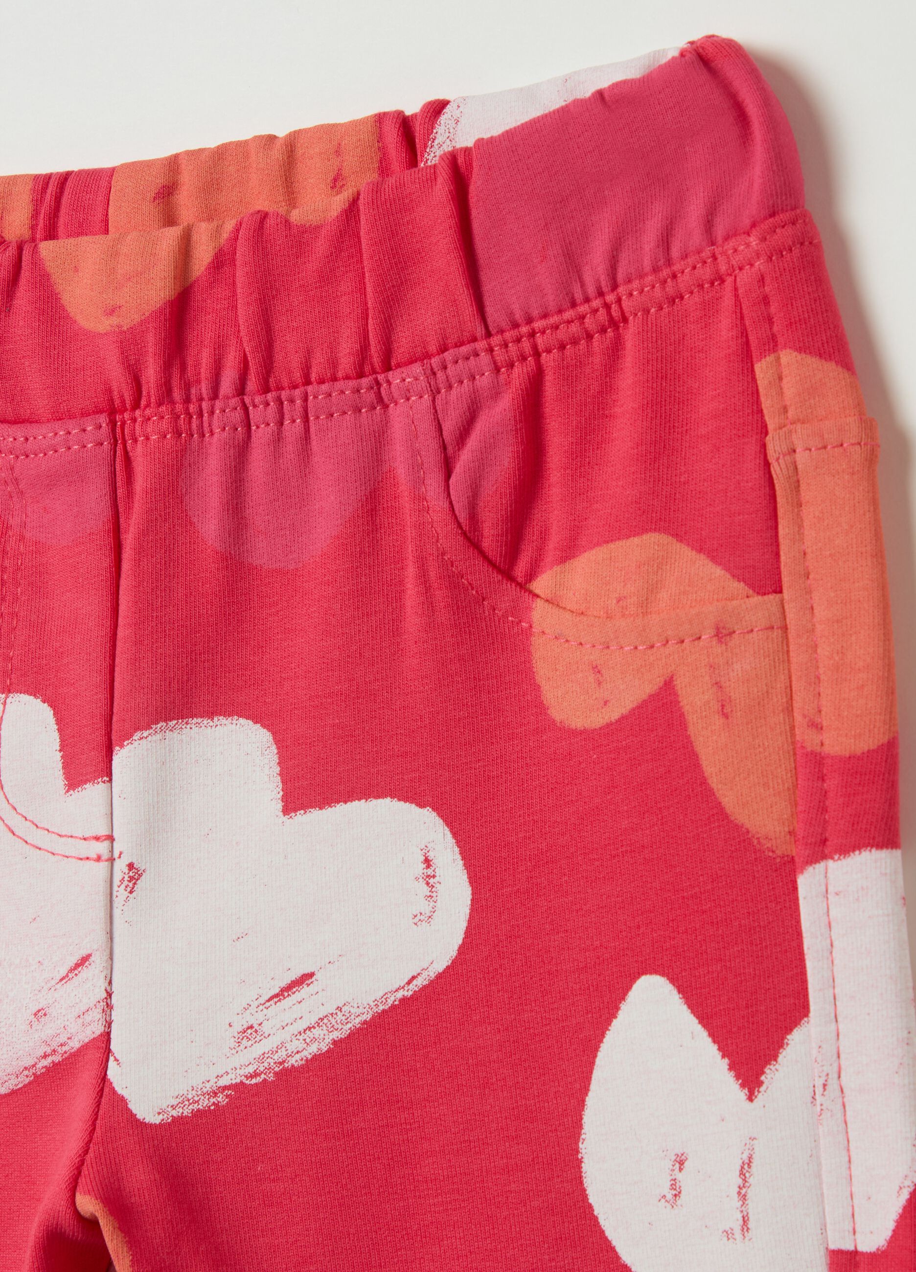 Treggings with all-over print