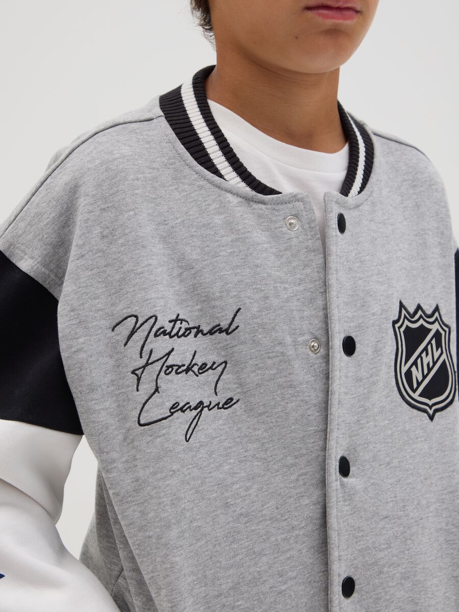 Bomber varsity stampa e ricamo National Hockey League_1