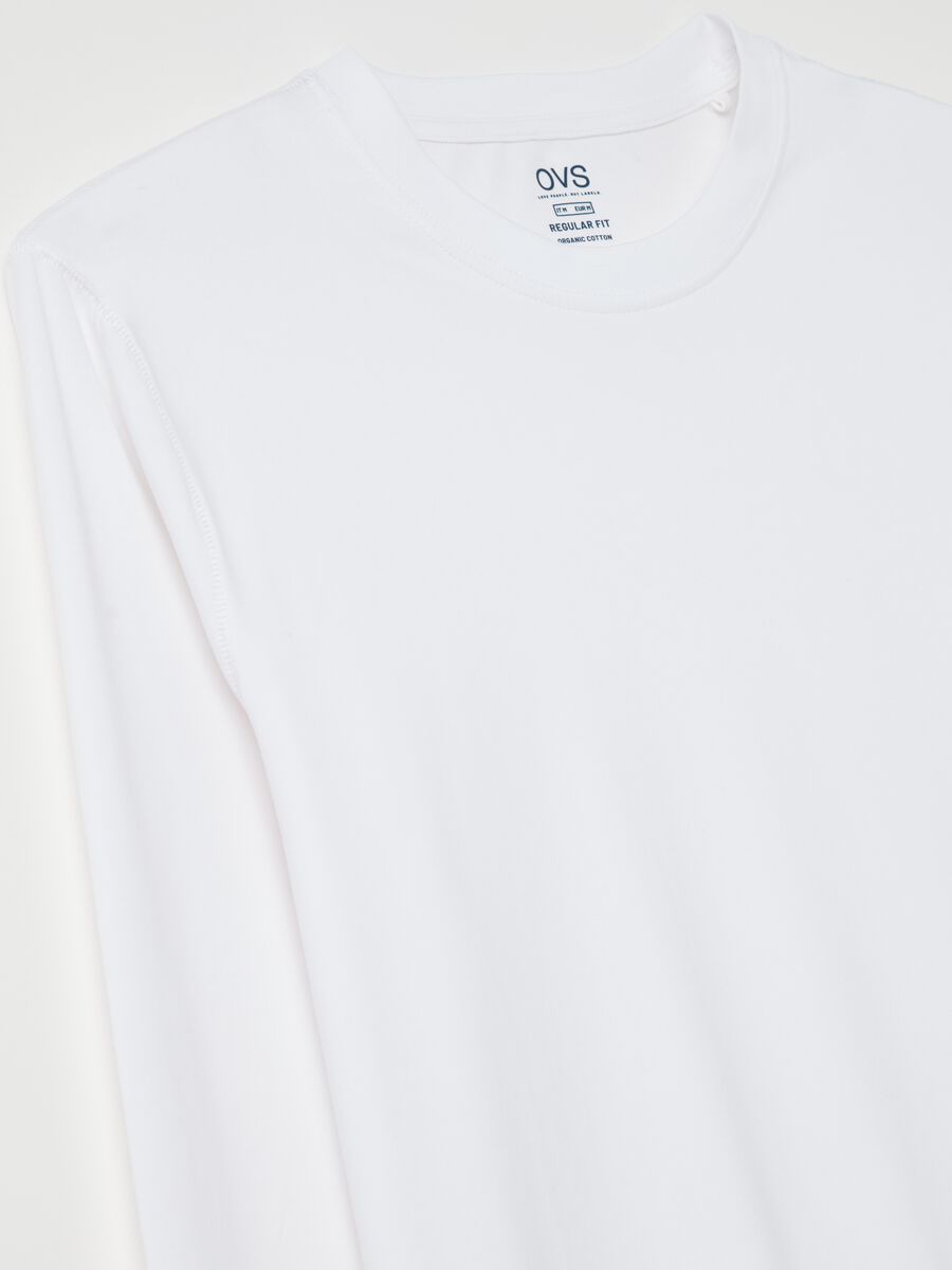 Long-sleeved T-shirt in stretch cotton_5