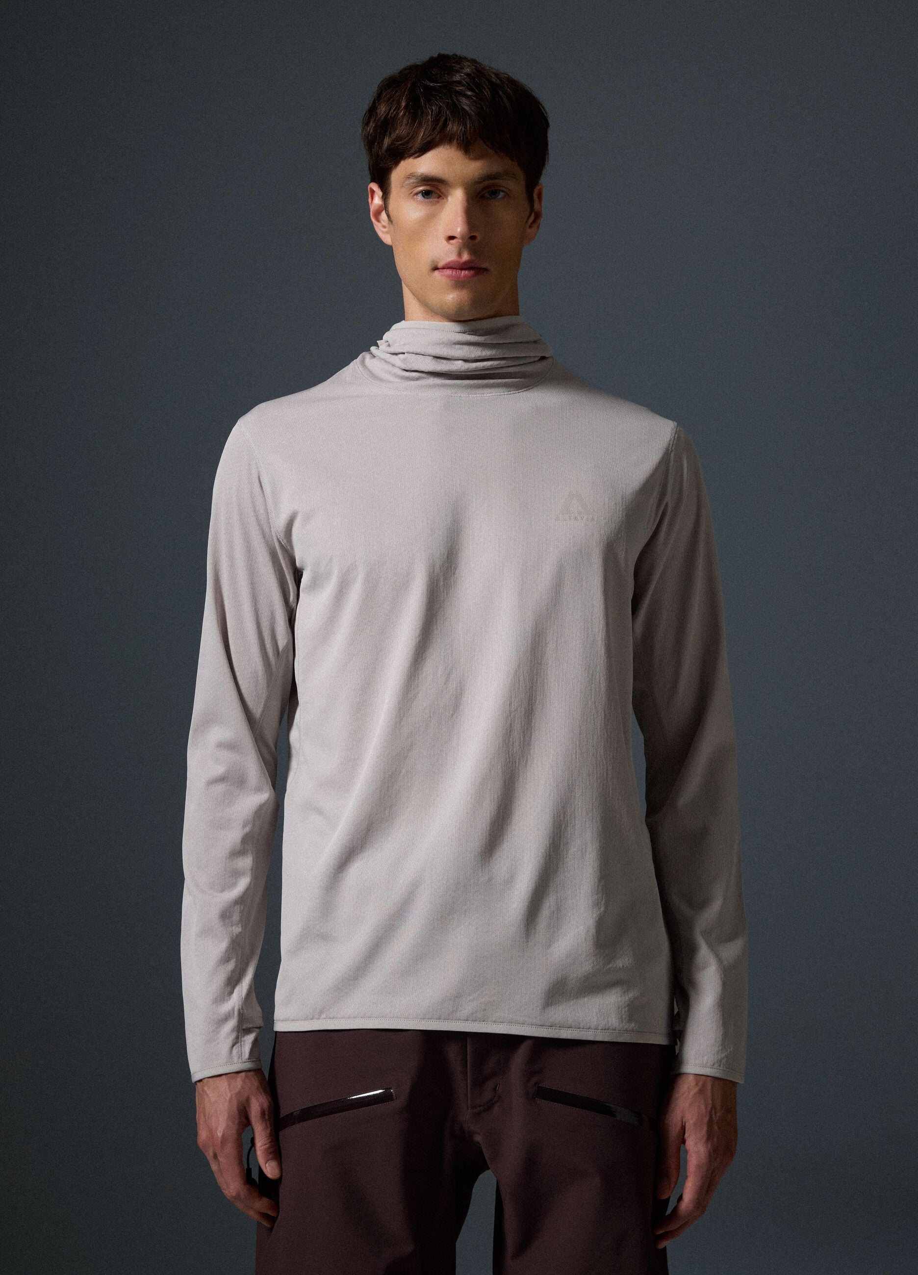 Breathable Hooded T-Shirt ALTAVIA WITH DEBORAH COMPAGNONI