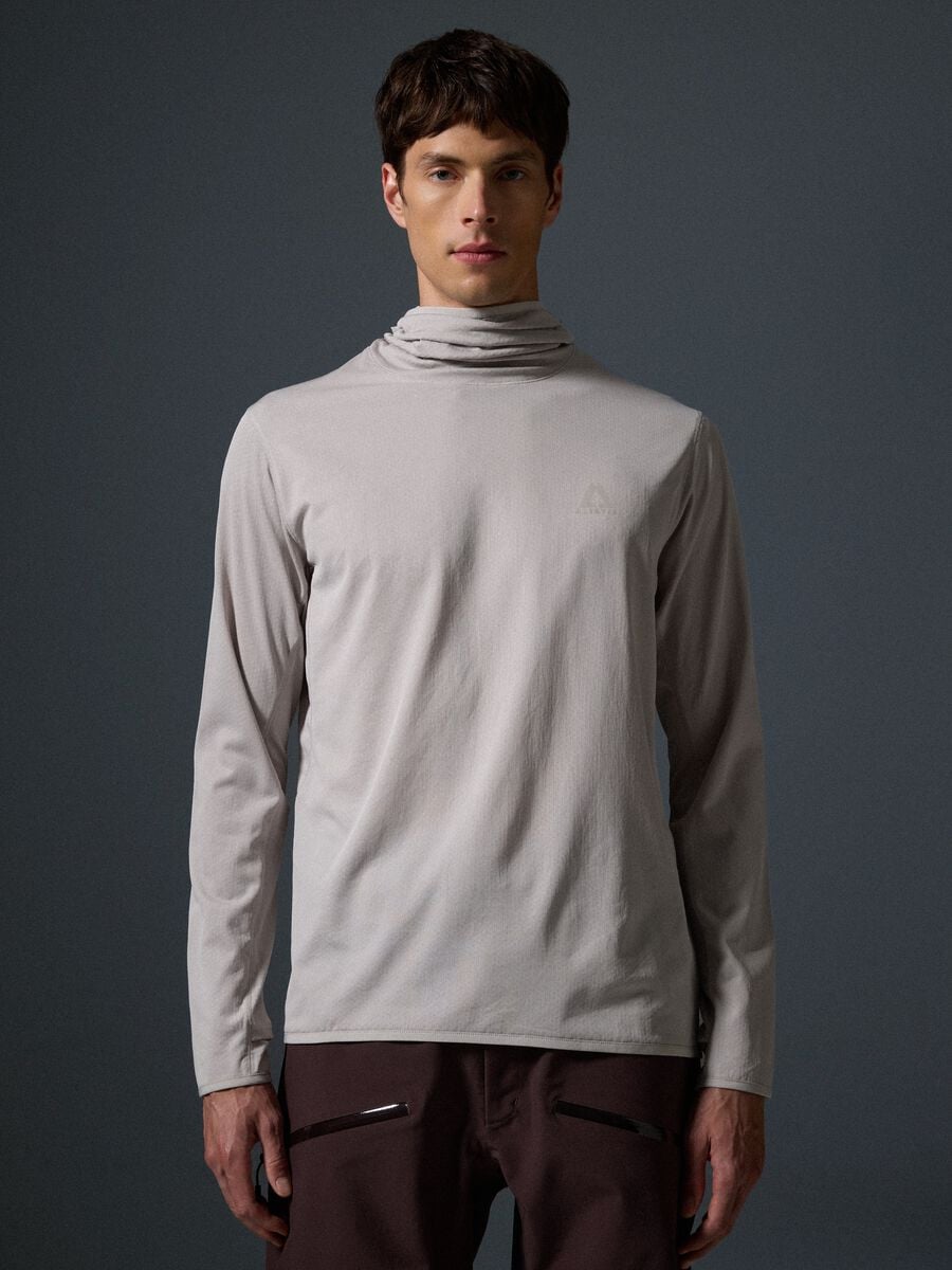 Breathable Hooded T‑Shirt ALTAVIA WITH DEBORAH COMPAGNONI_1