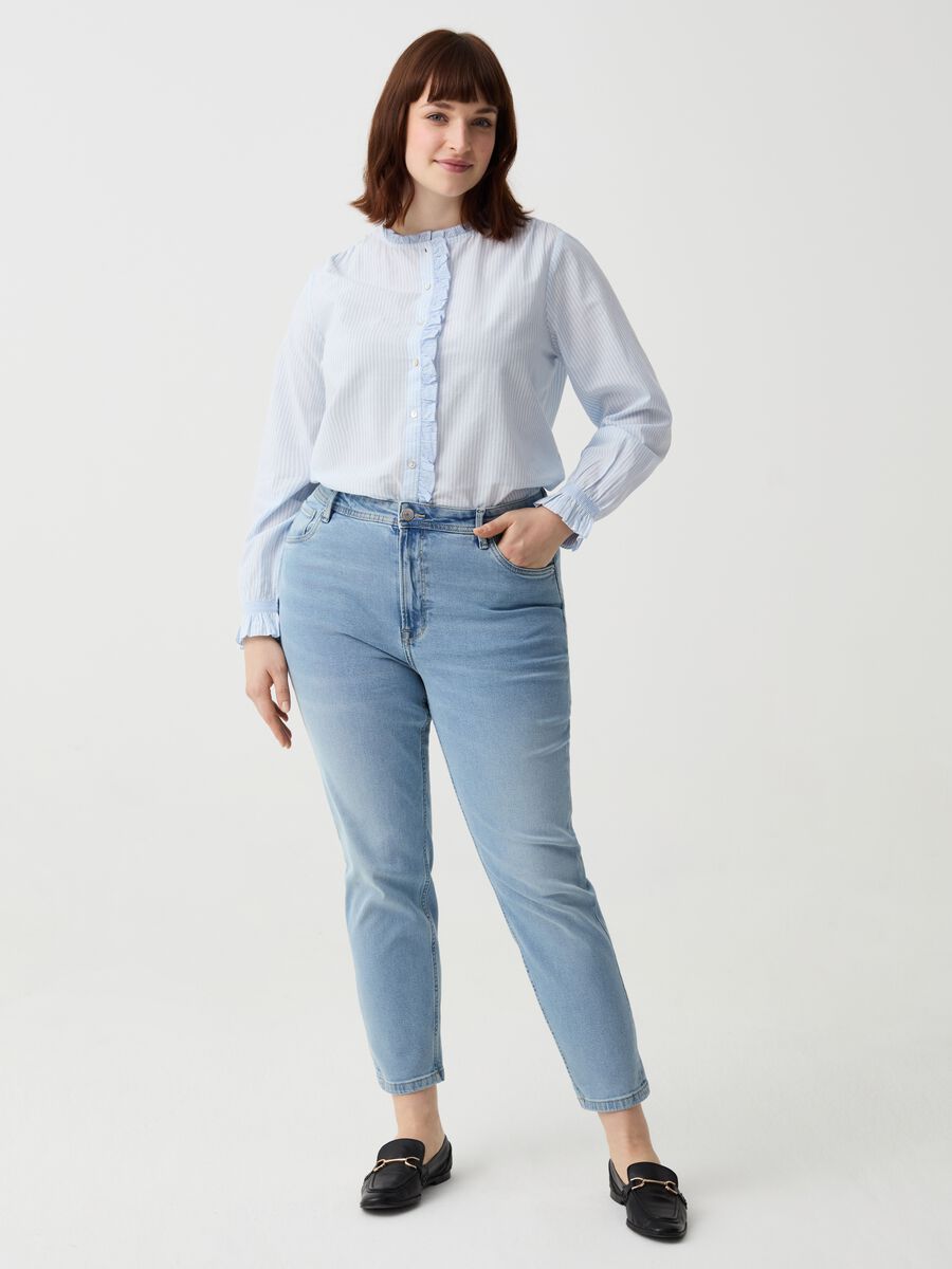 Jeans cropped mom fit Curvy_0