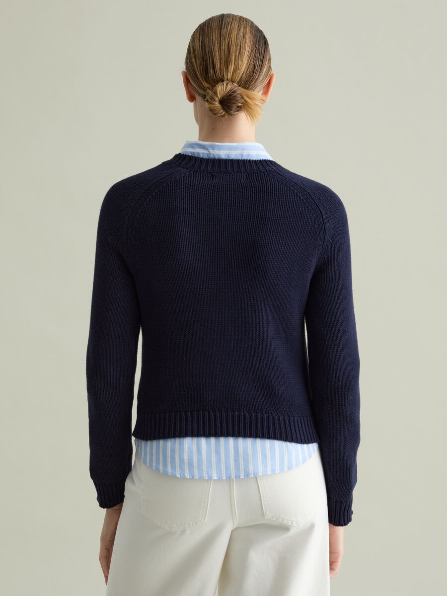 Cotton pullover with raglan sleeves_3