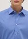 Light Blue Cotton-Blend Slim Fit Easy Iron Shirt_1