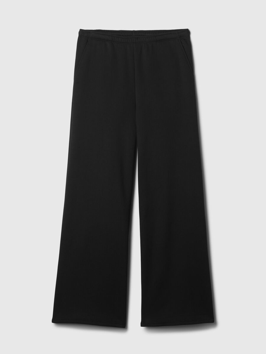 Pantaloni ampi in misto cotone_4