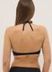 Black stretch bikini top with removable padding_3