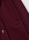 Purple regular fit coat with buttons_5