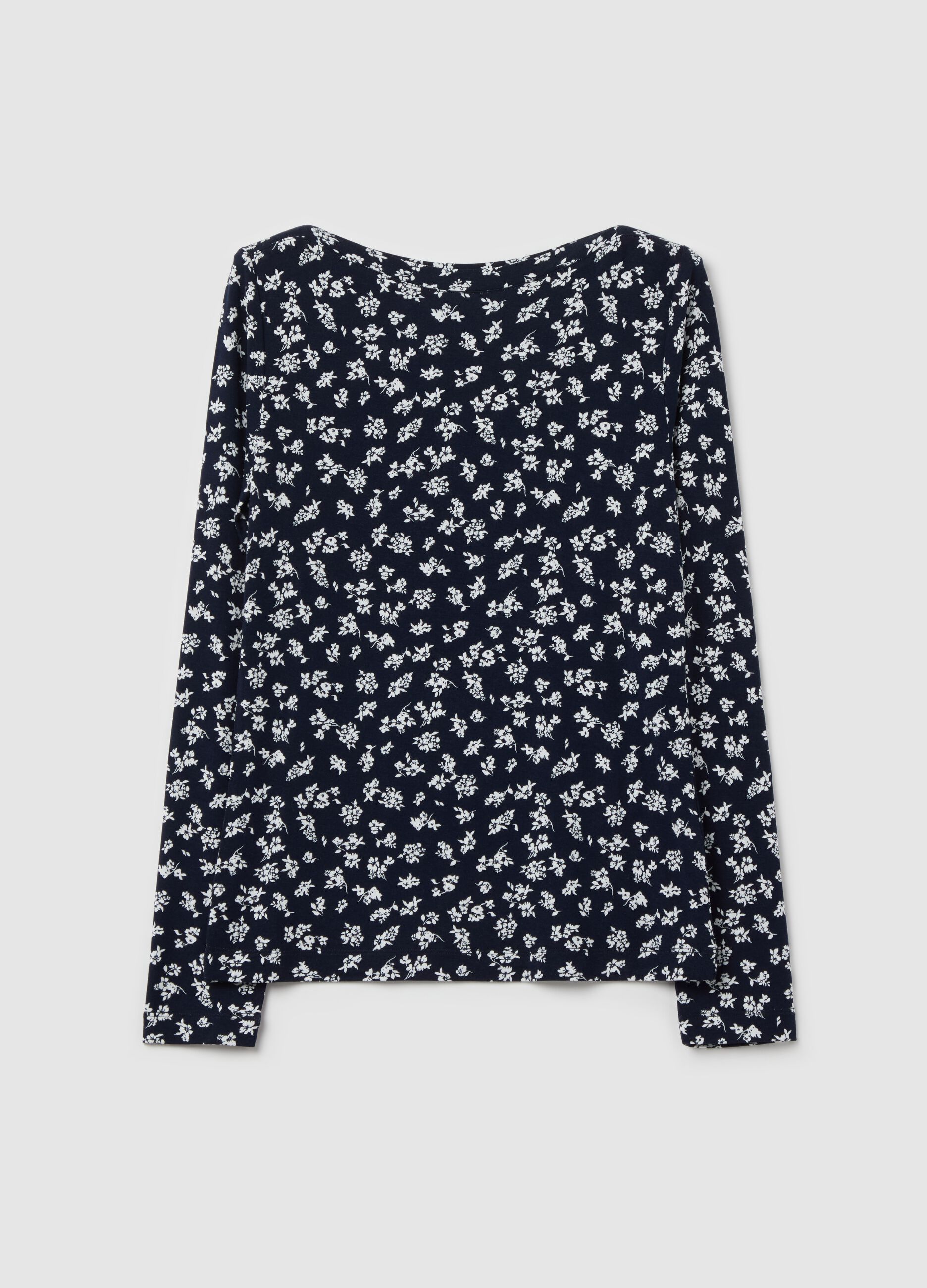 Long-sleeved T-shirt with print