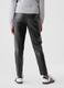 Slim-fit trousers in shiny fabric_2