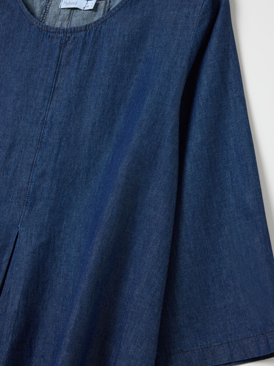 Hybrid Pure Cotton Blue Dress_5