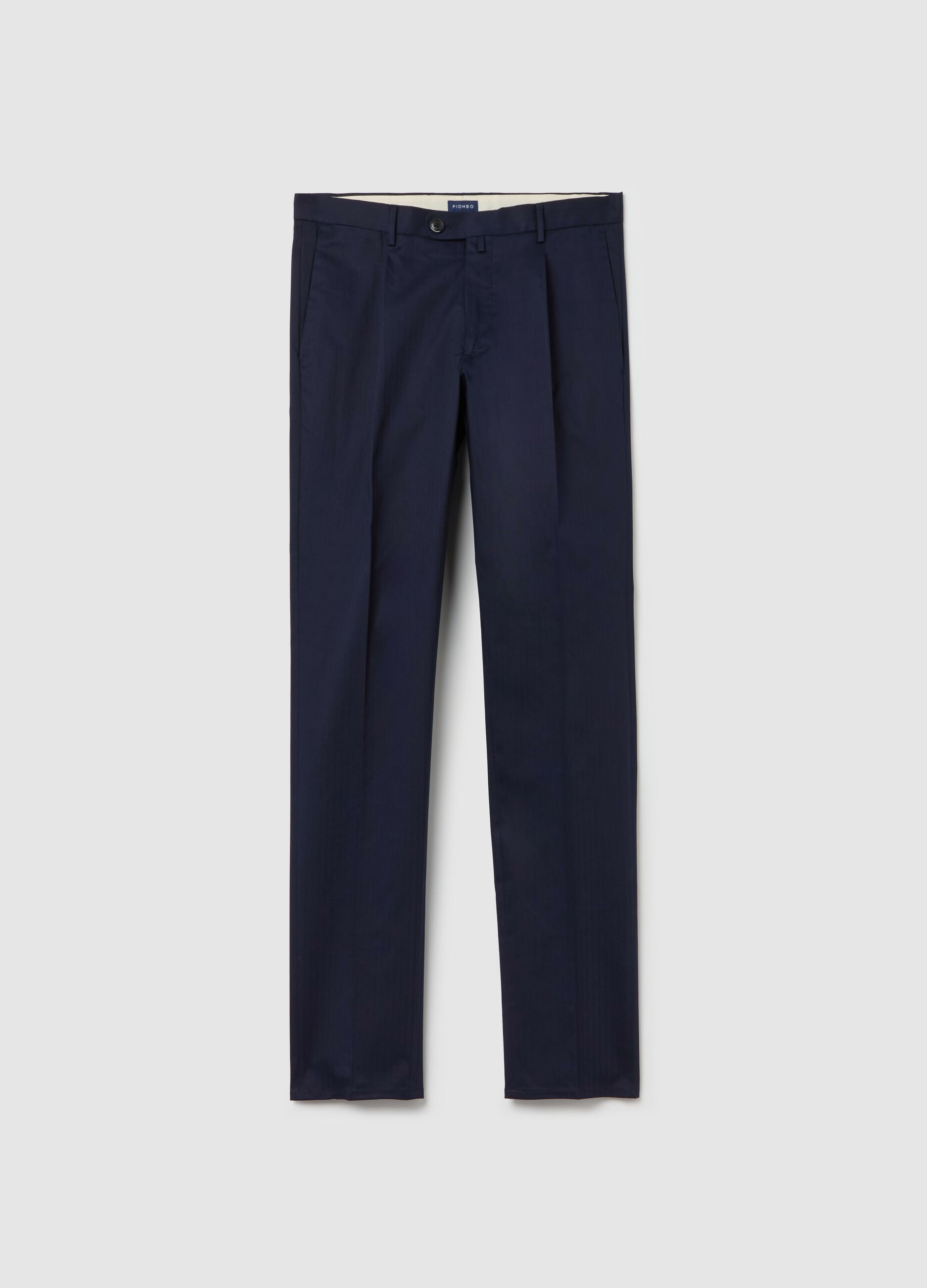 Pantaloni chino in cotone stretch