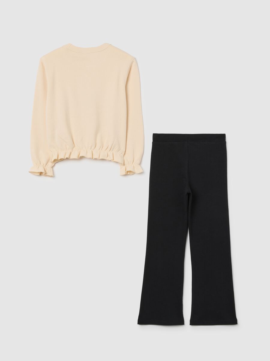 Disney regular fit cotton blend multicolour set for girls_1