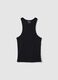 Tank Top Crew Neck Black_5