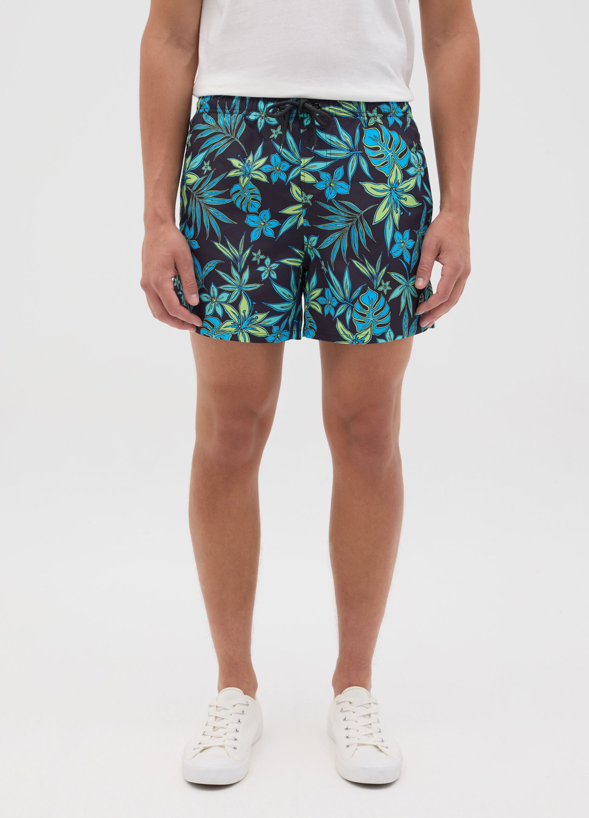 Costume da bagno da uomo in multicolor regular fit