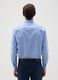 Men's pure cotton light blue shirt_1