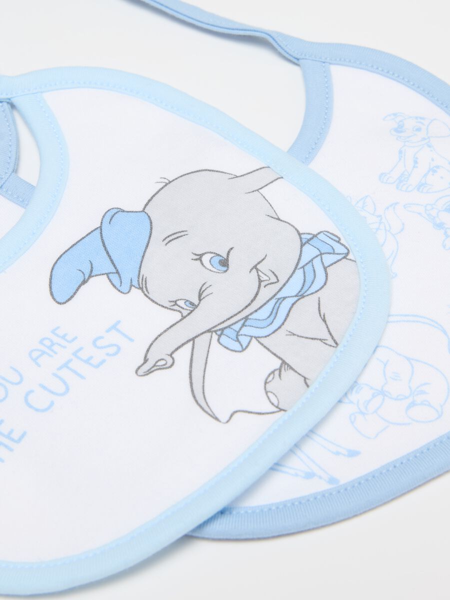 Two-pack bibs with Dumbo print_1