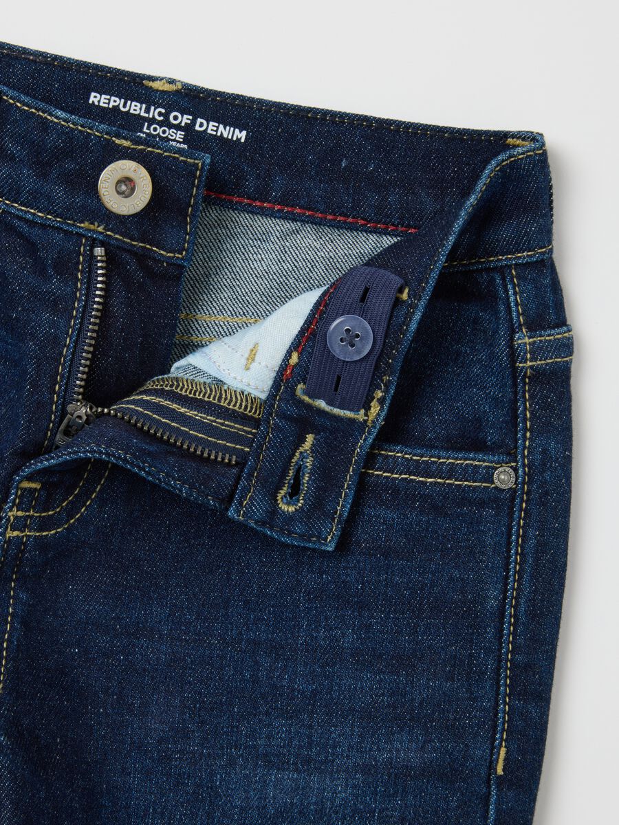 Children's loose fit denim jeans_2