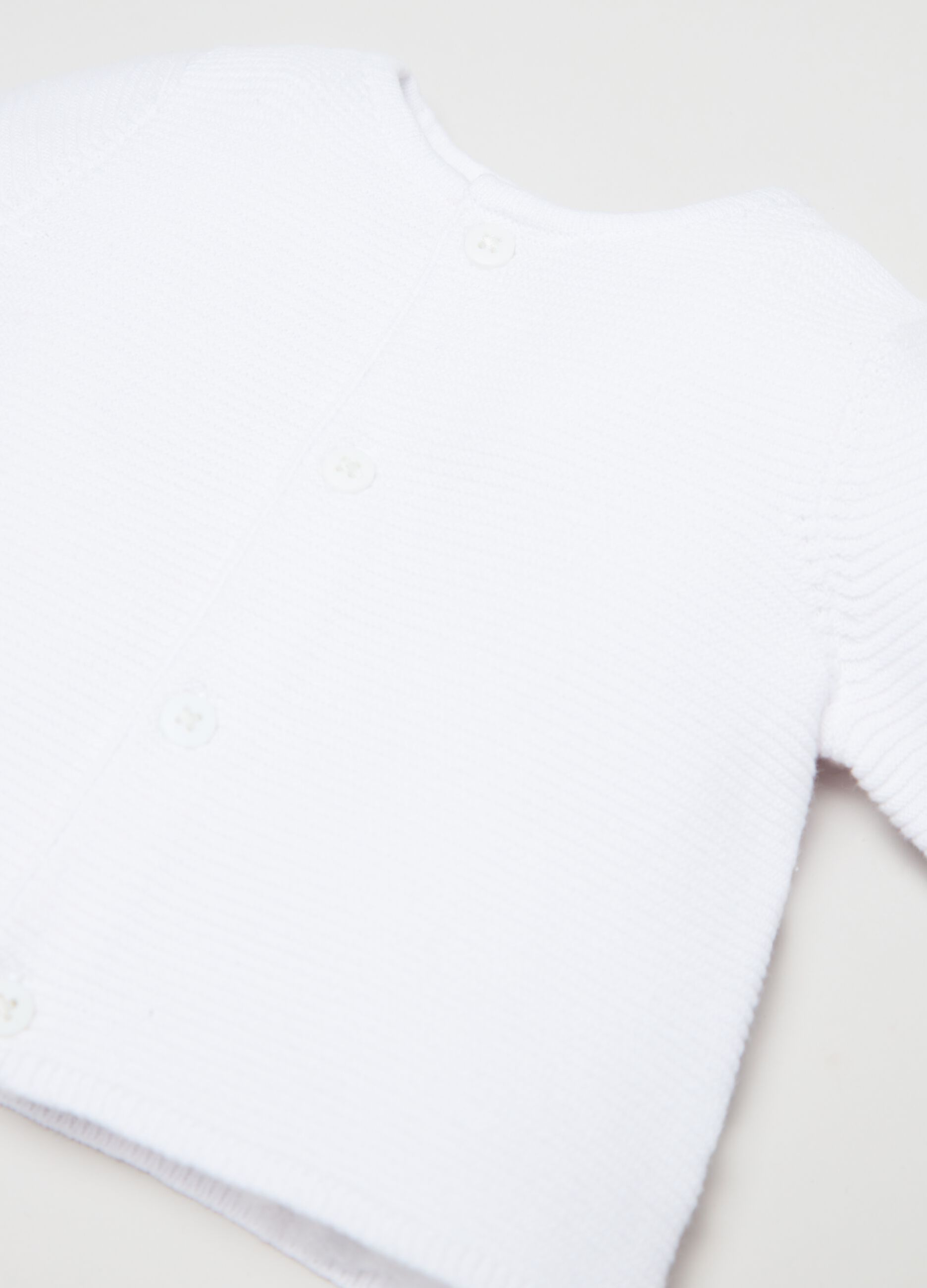 Cardigan in cotone ottoman_2
