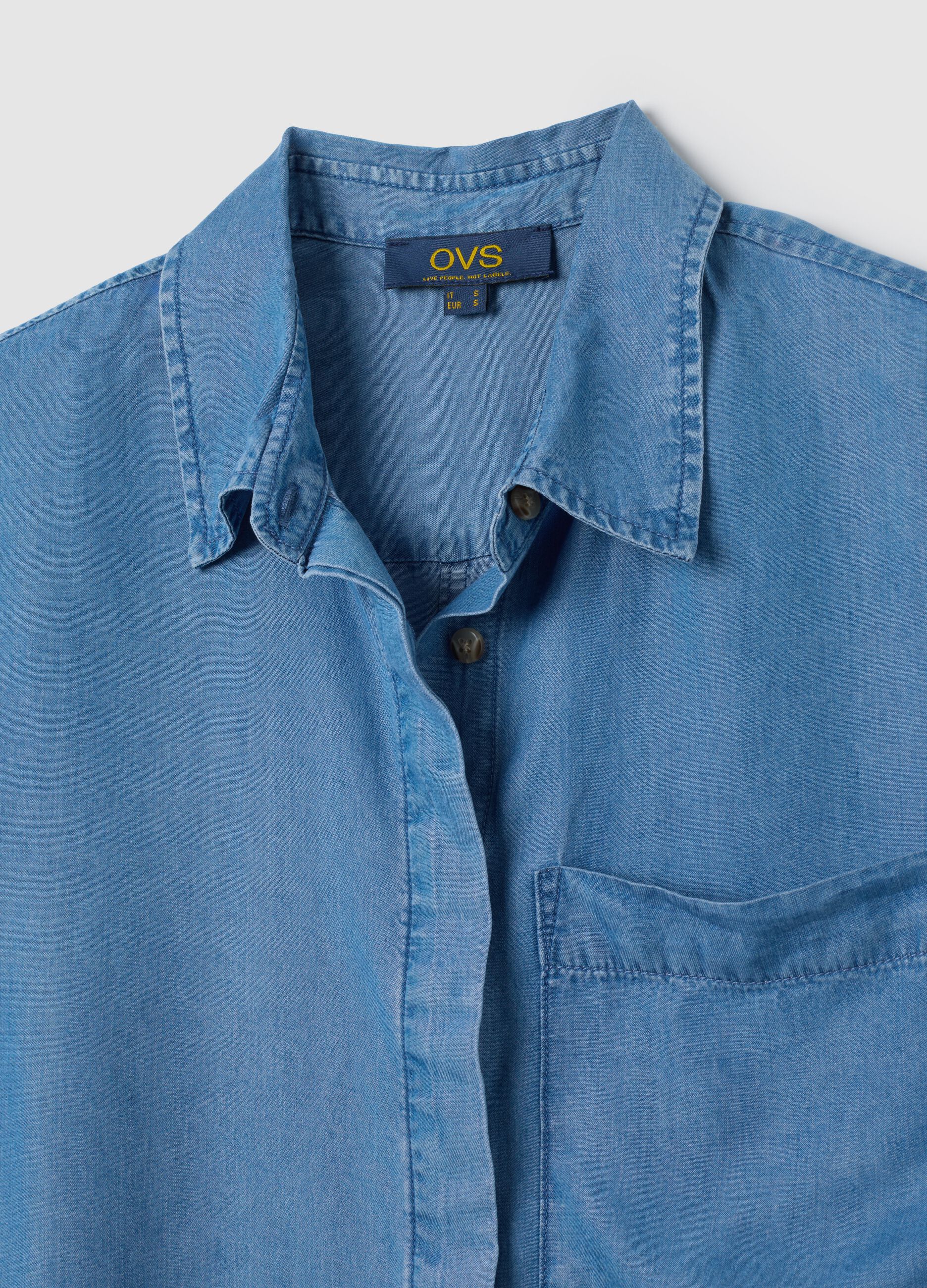 Oversized Short Sleeve Shirt