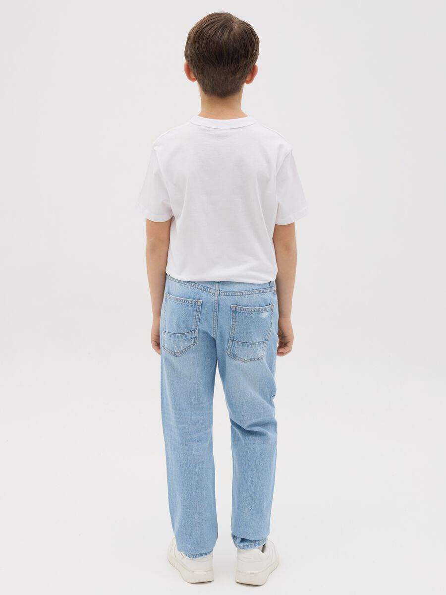 Regular-fit jeans with abrasions_3