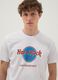 White pure cotton regular-fit T-shirt with Hard Rock Cafe print_3