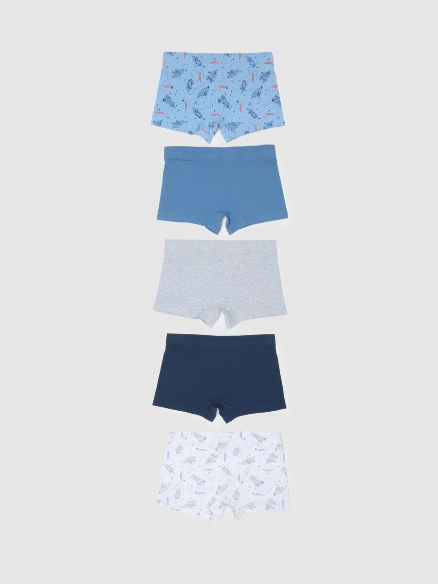 Boys' multipack boxer set in multicolour cotton blend regular fit_1