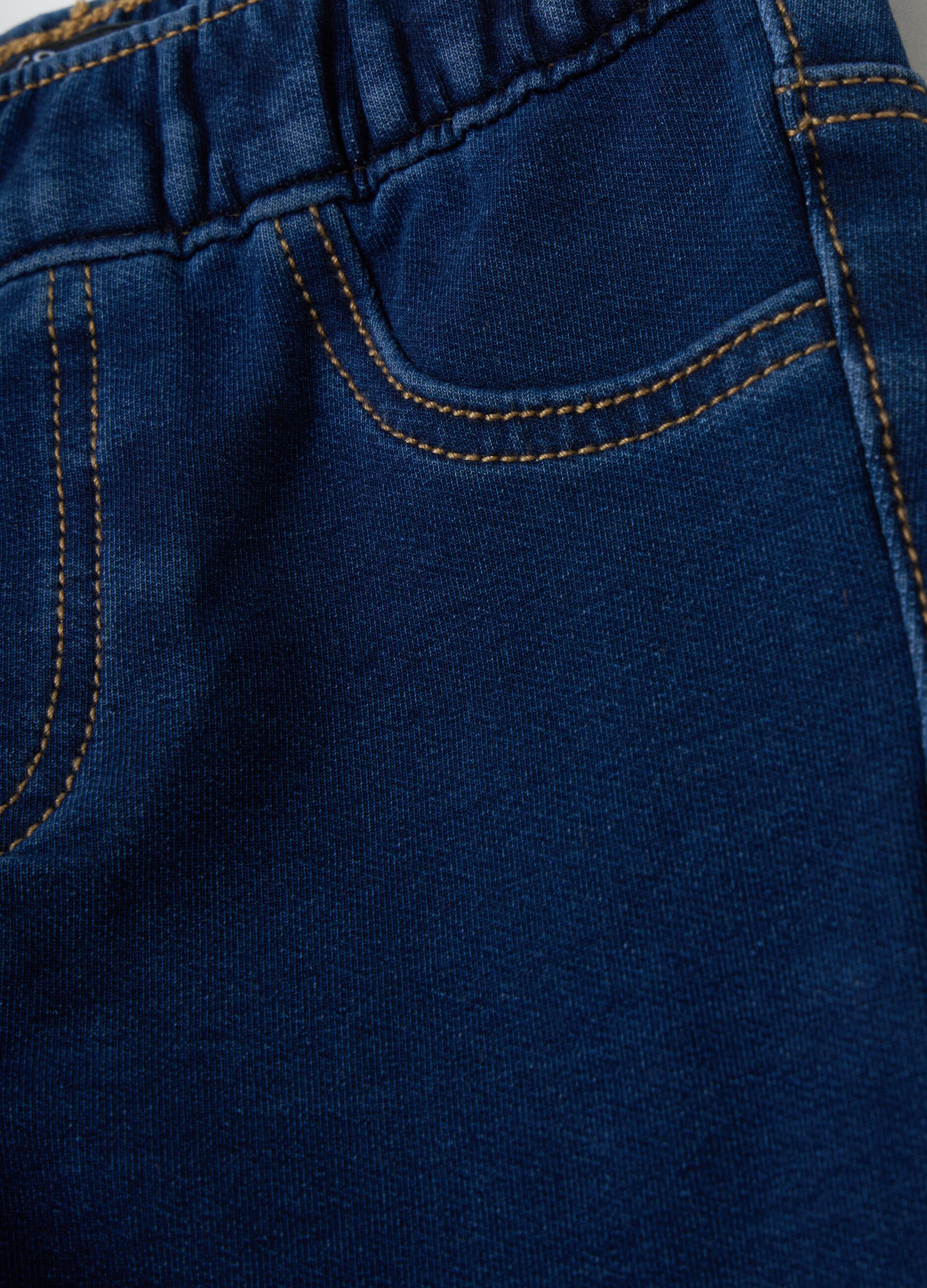Jeggings in French Terry