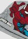 Grey multicolour cotton children's hat with Spider-Man print_2