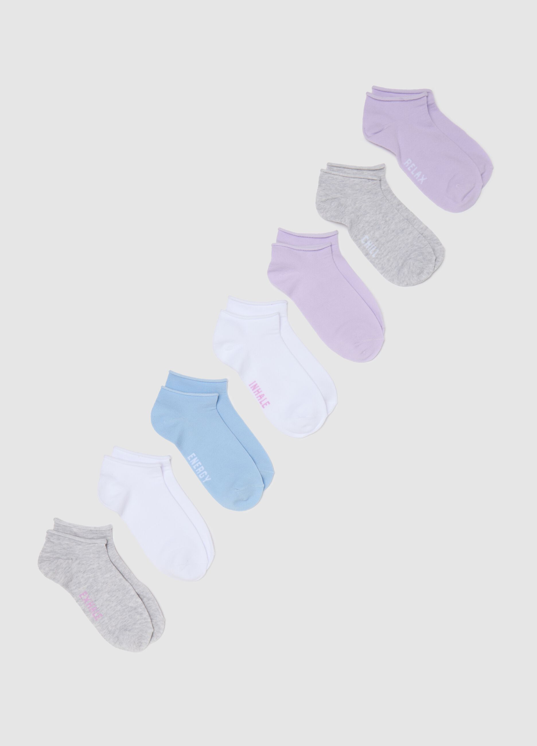 Cotton Blend Ankle Socks