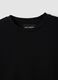 Black pure cotton short-sleeve T-shirt_5