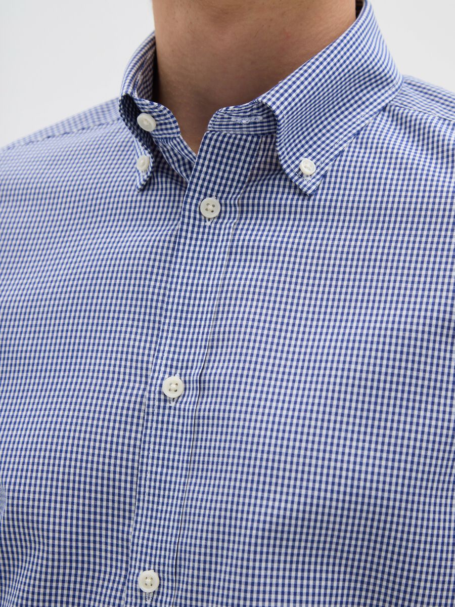 Slim Fit Blue Shirt_1