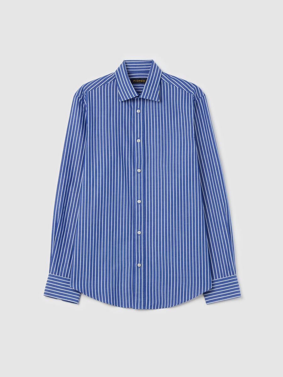 Striped shirt in poplin_4