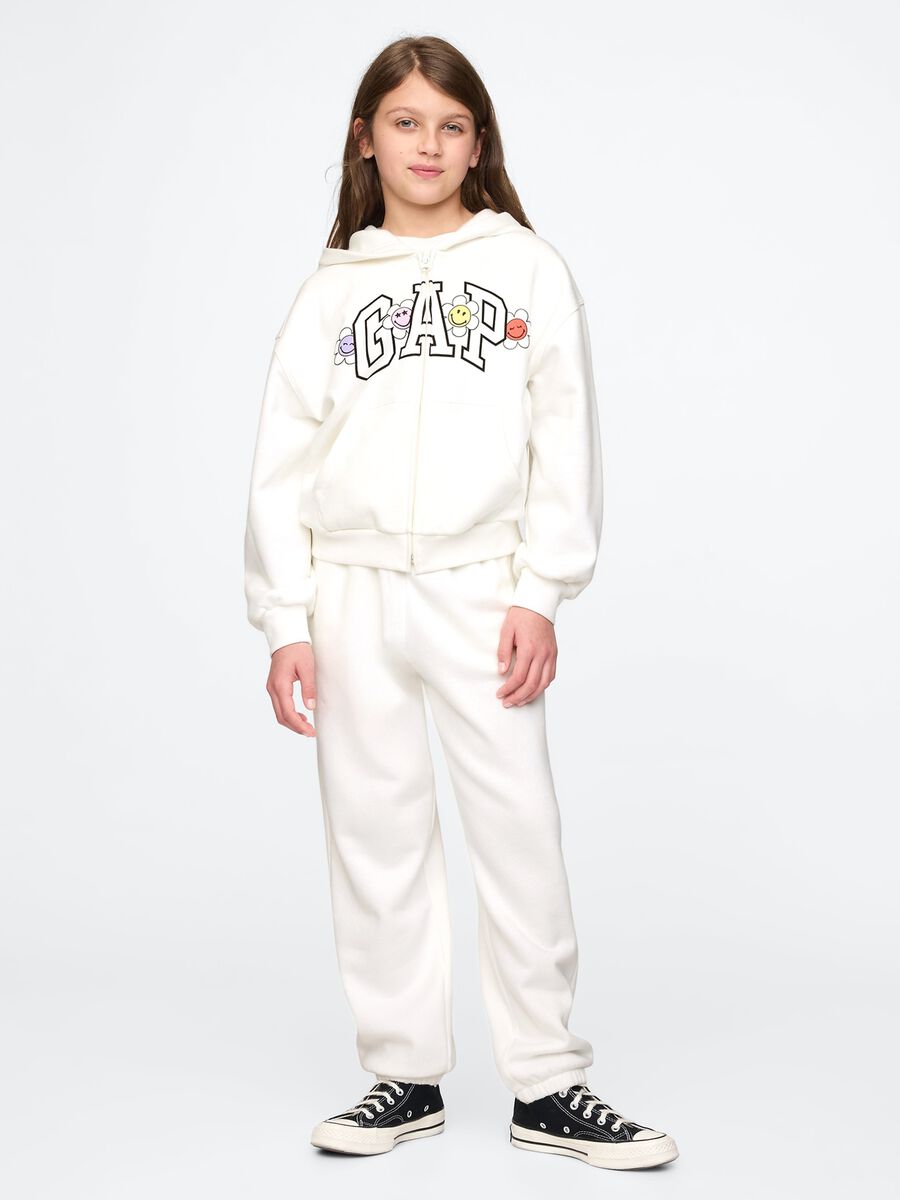 Pantaloni bianchi in maglia_0