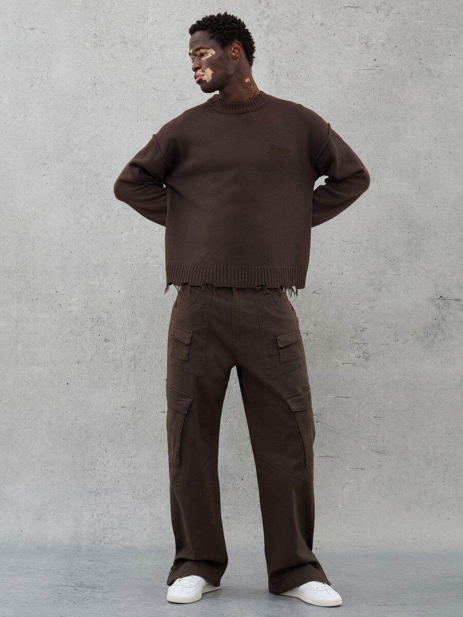 Cargo Pants Chocolate Brown_2