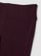 Leggings viola flare fit in viscosa jersey elasticizzata_5