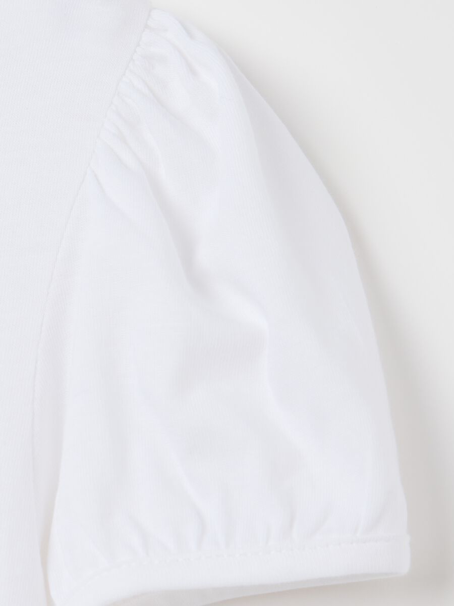 White dress with tulle skirt_2