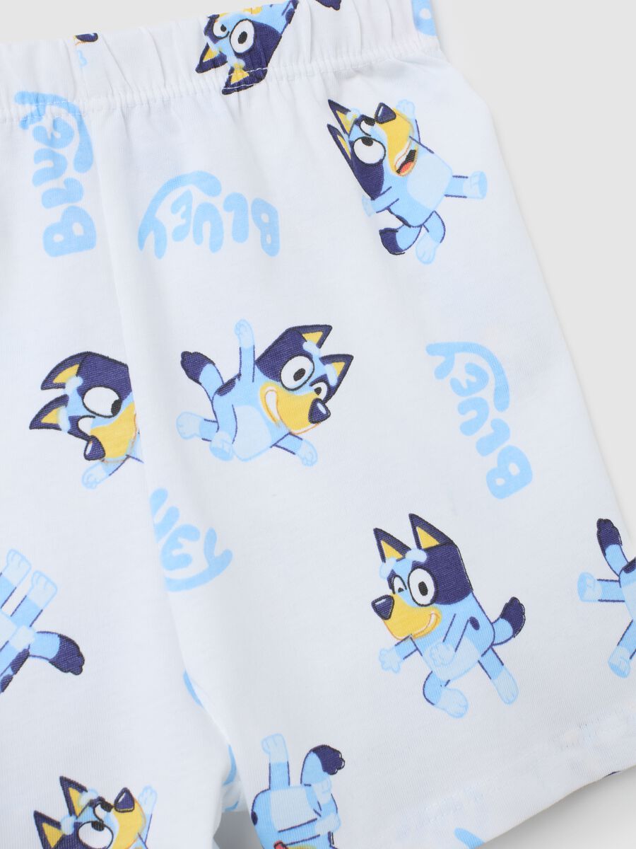 Children's summer pyjamas in pure white cotton regular fit_3