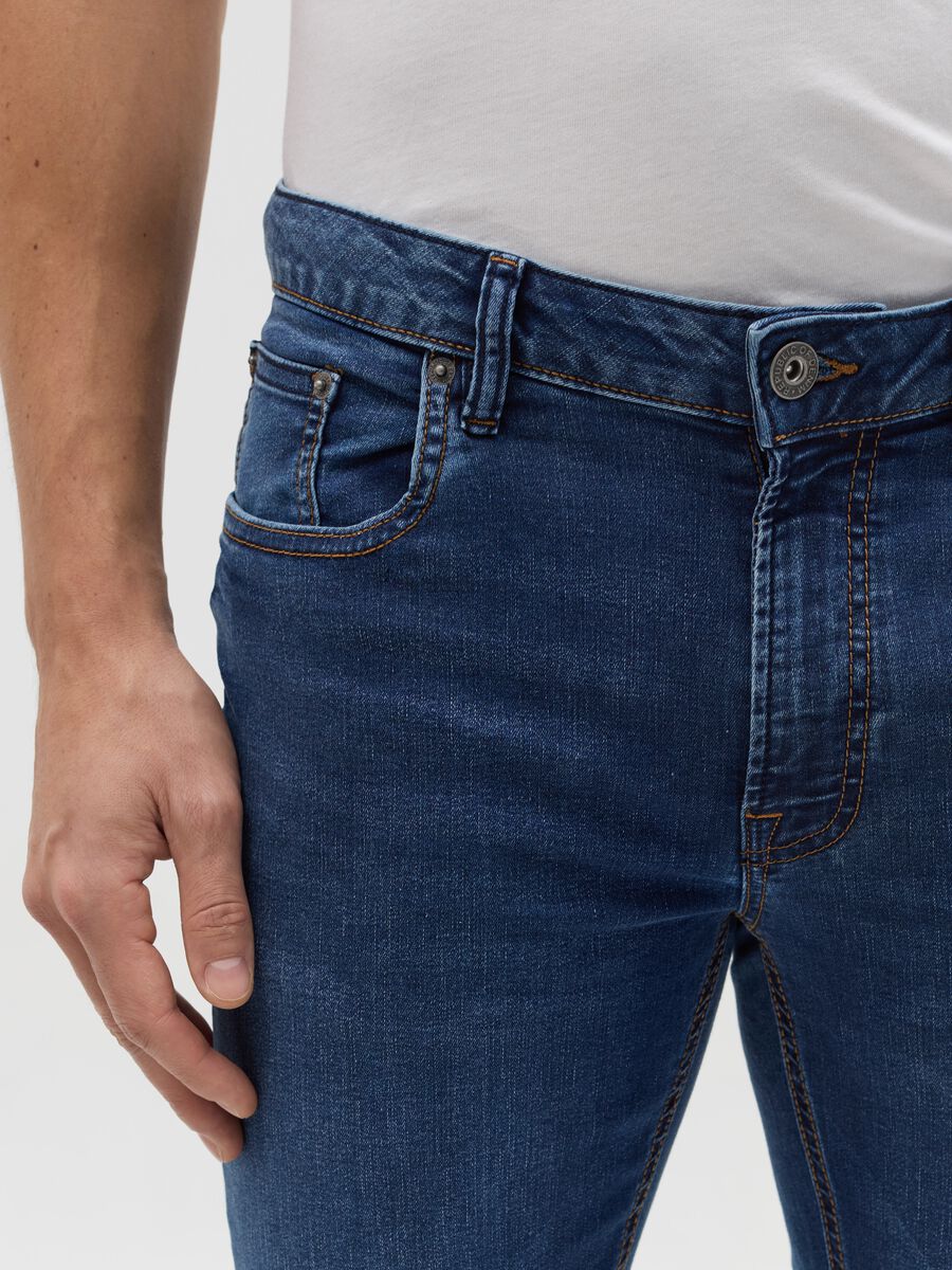 Skinny-fit jeans with acid wash_2
