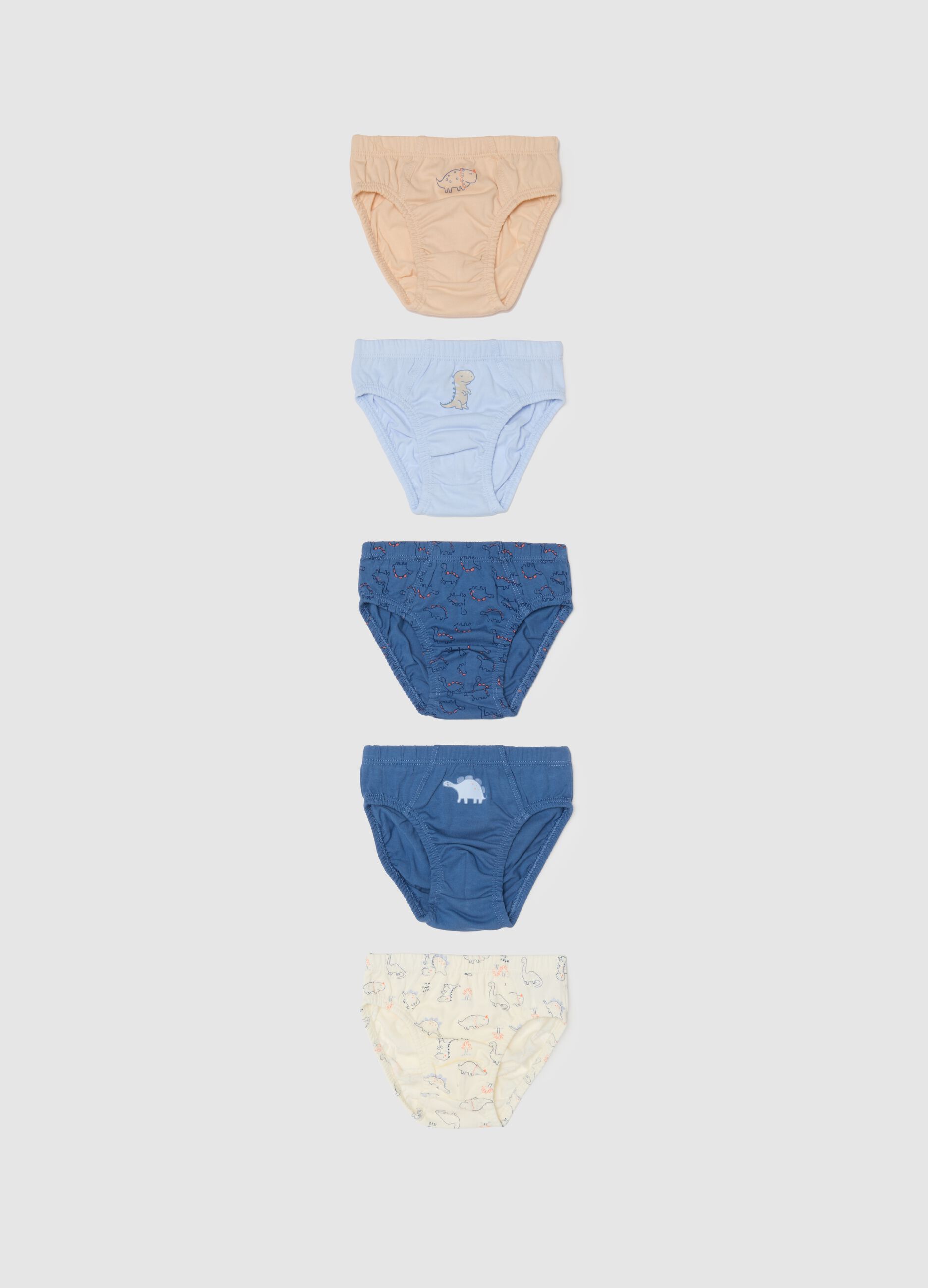 Multipack Baby Cotton Briefs in Multicolour