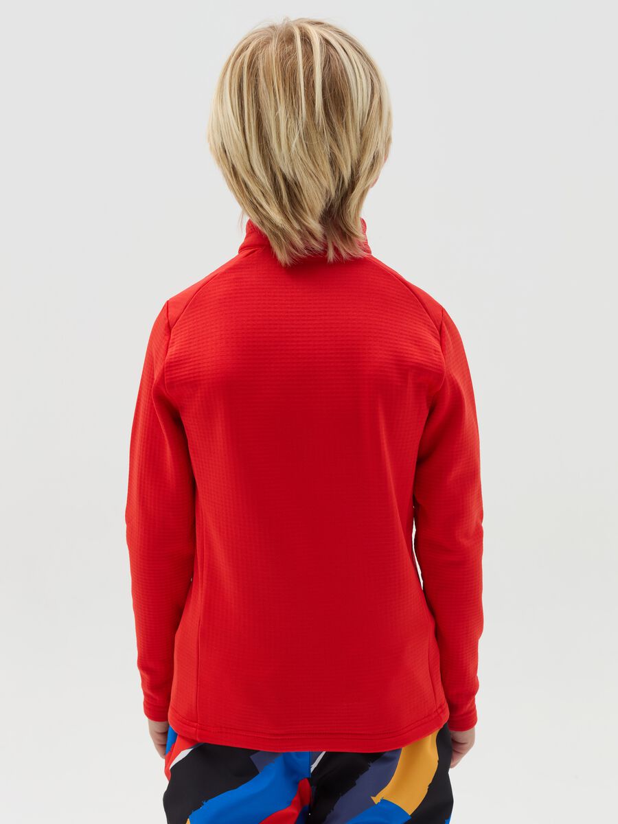 Waffle pile half-zip ALTAVIA WITH DEBORAH COMPAGNONI_1