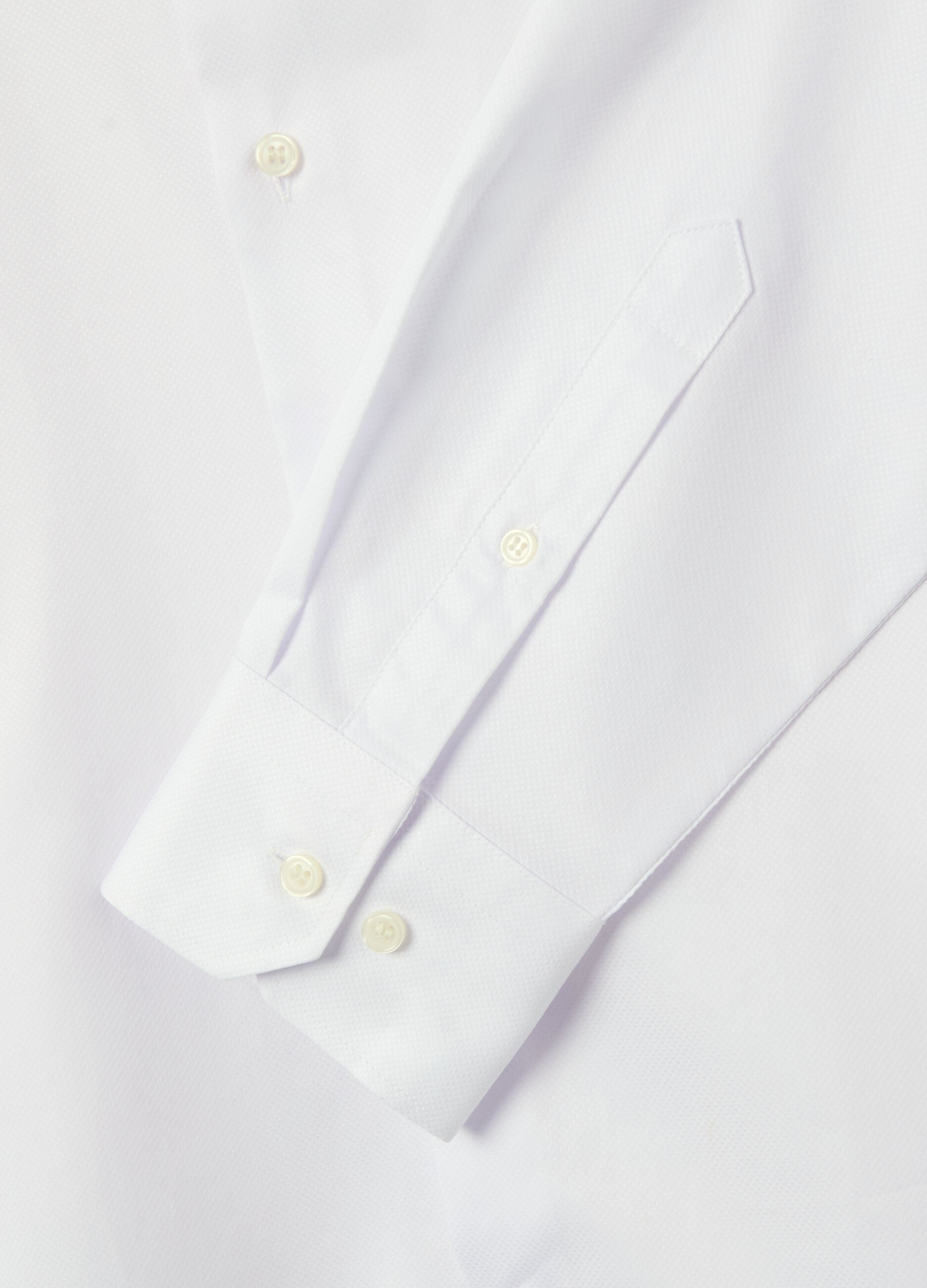 Camicia regular fit easy iron tinta unita