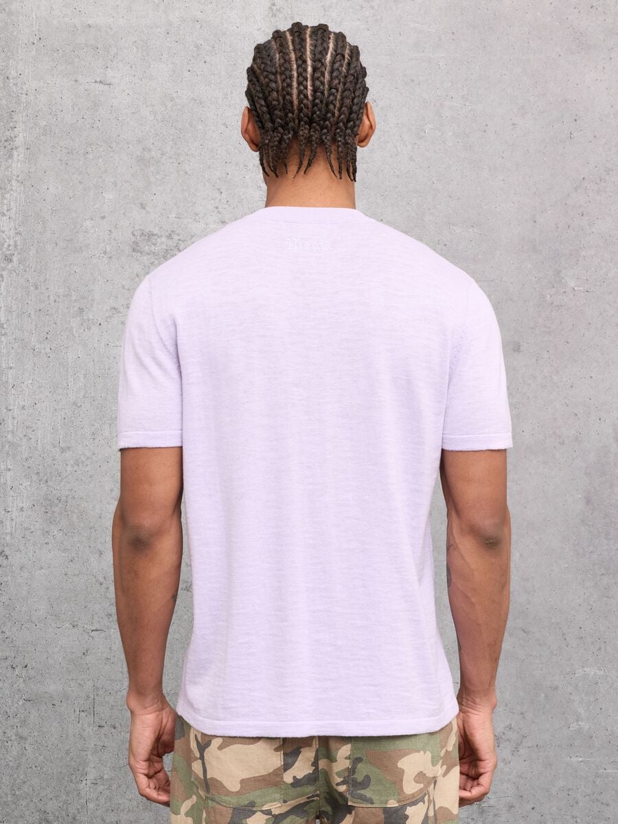 Knit T-shirt Pastel Lilac_1