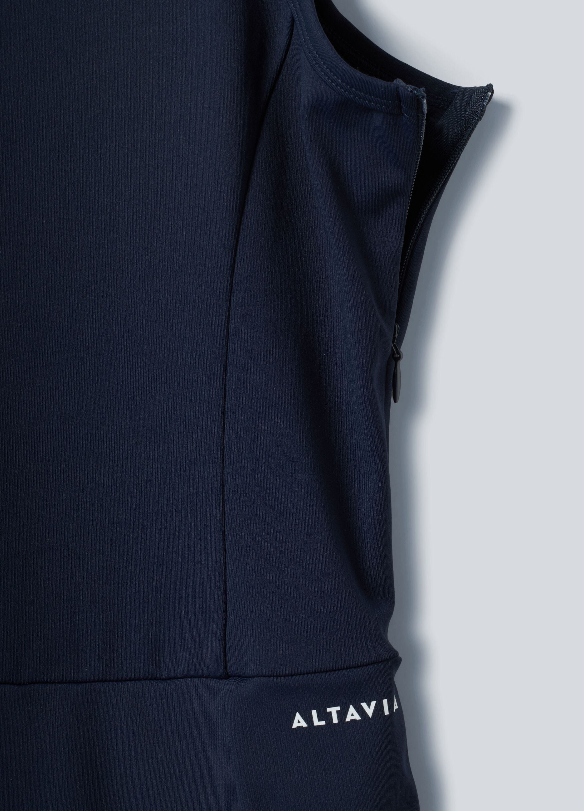 Blue ALTAVIA COURT sports dress in stretch technical fabric