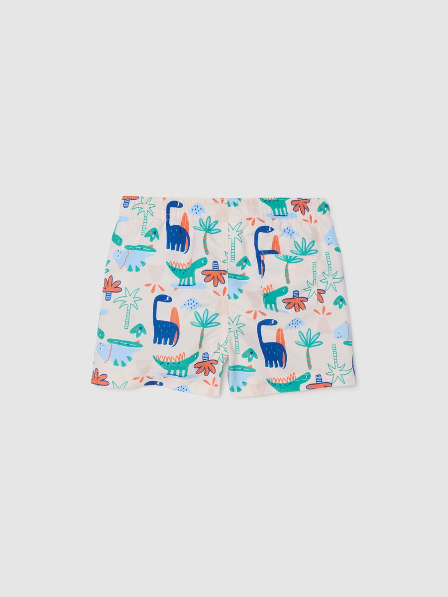 Children's multicolour regular fit swimwear with elasticated waist_1