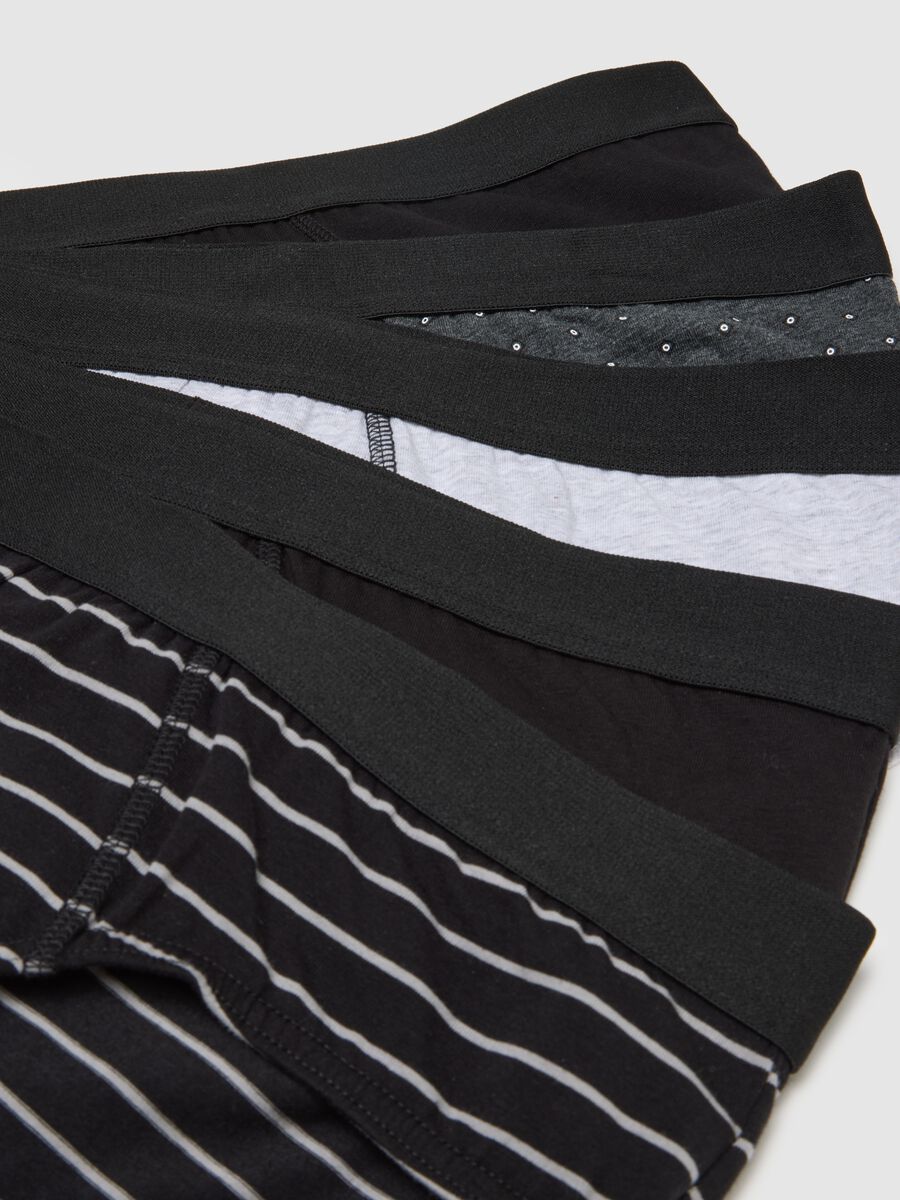 Multipack Multicolour Stretch Cotton Regular Fit Briefs_5