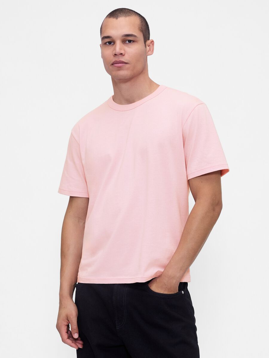 Pink Short Sleeve T-shirt_0