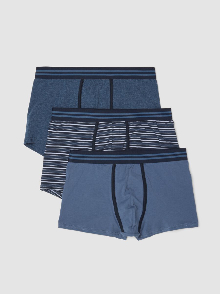 Multicolour 3-pack organic stretch cotton jersey boxer shorts_0
